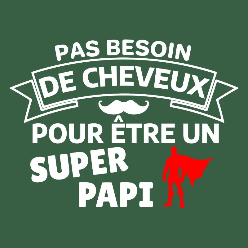 Humour capillaire super héros paternité