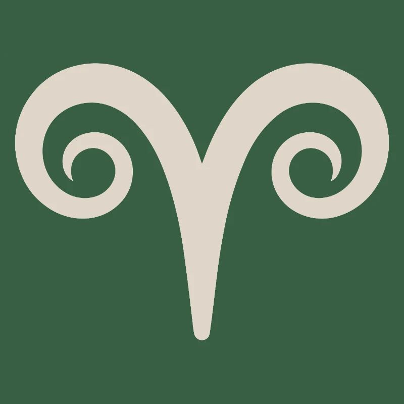 Widder Sternzeichen Symbol Aries Horoskop Widder