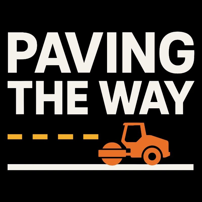 Road Construction Team Asphalt Concrete Team