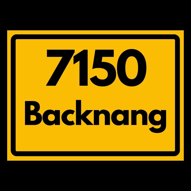 OLD POSTCODE POSTCODE RETRO 7150 BACKNANG HEIMAT