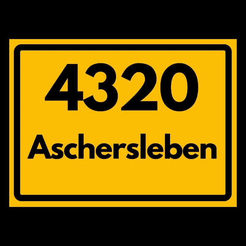 ALTE POSTLEITZAHL PLZ 4320 ASCHERSLEBEN HEIMAT