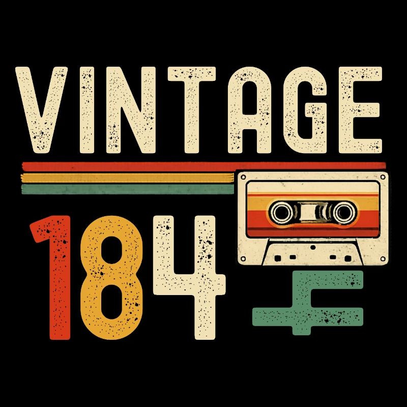 Vintage 84 Rainbow Kassette