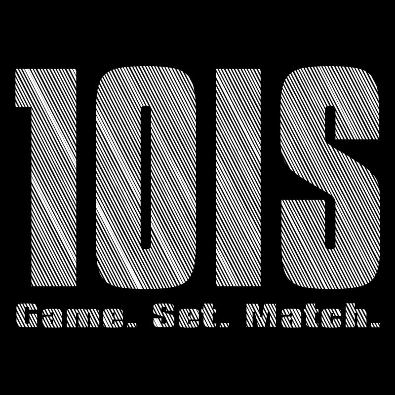 Jeu de tennis set match blanc