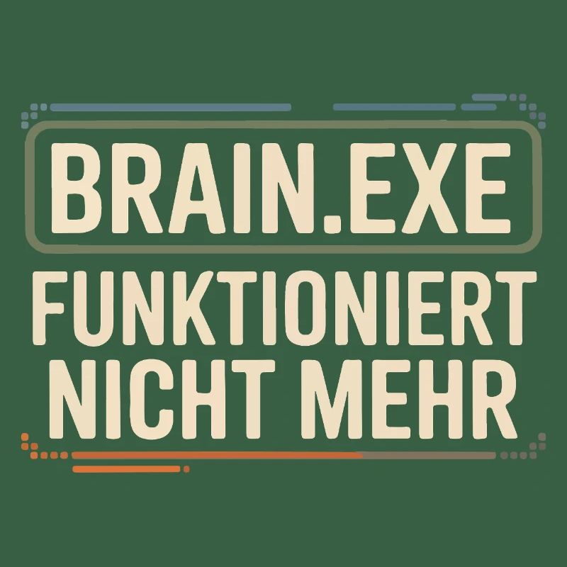 Brain.exe ne fonctionne plus – Nerd drôle