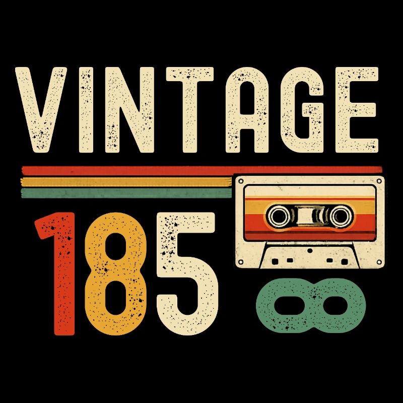 Vintage 85 Kassette Retro