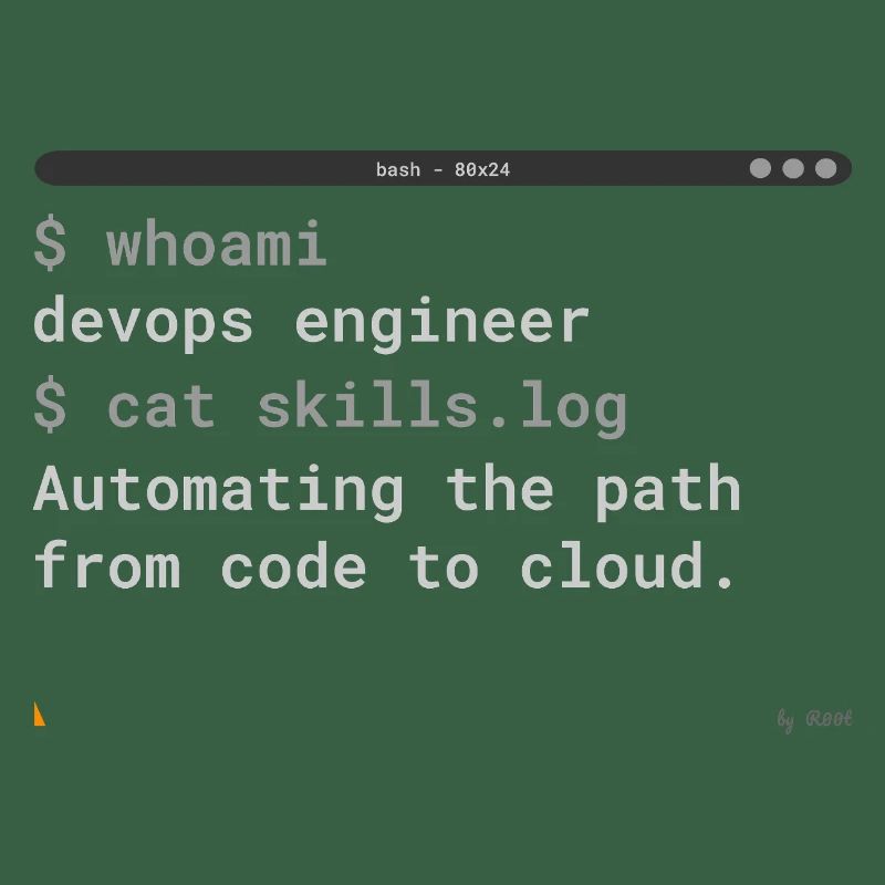 Terminal Ingénieur DevOps - Conception IT