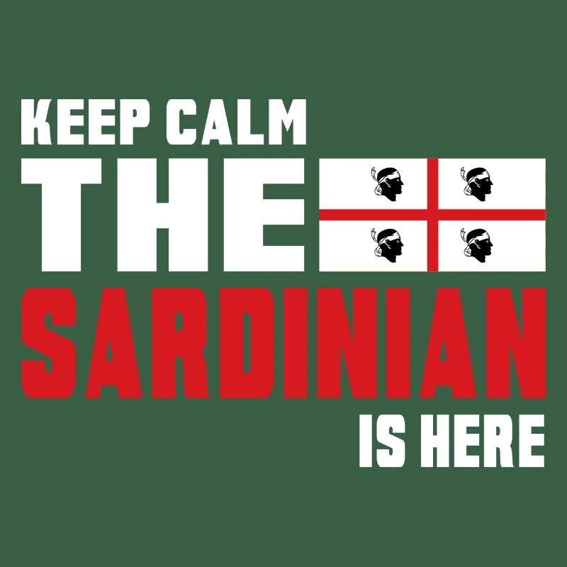 Keep Calm Sardinia flag design