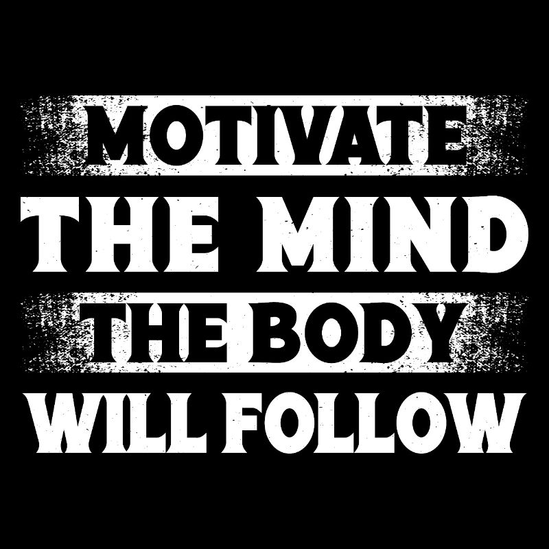 Powerlifting Bodybuilder Motivate Mind Body Follow