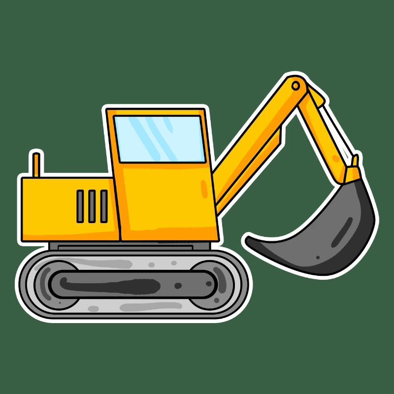 Bagger Baustelle Baggerfahrer