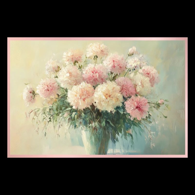 Delicate pastel floral bouquet