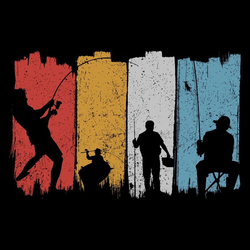 Silhouettes de danse vives