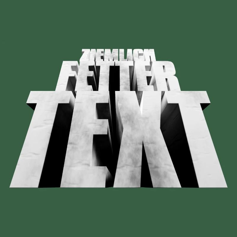 Ziemlich fetter Text