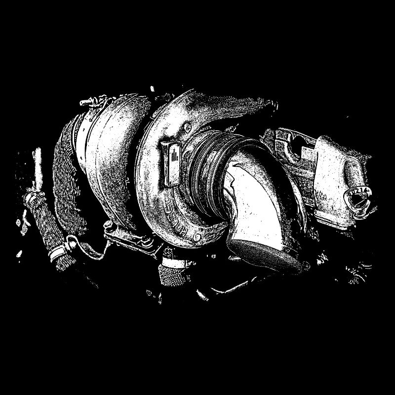 Monochrome Spiral Geometry