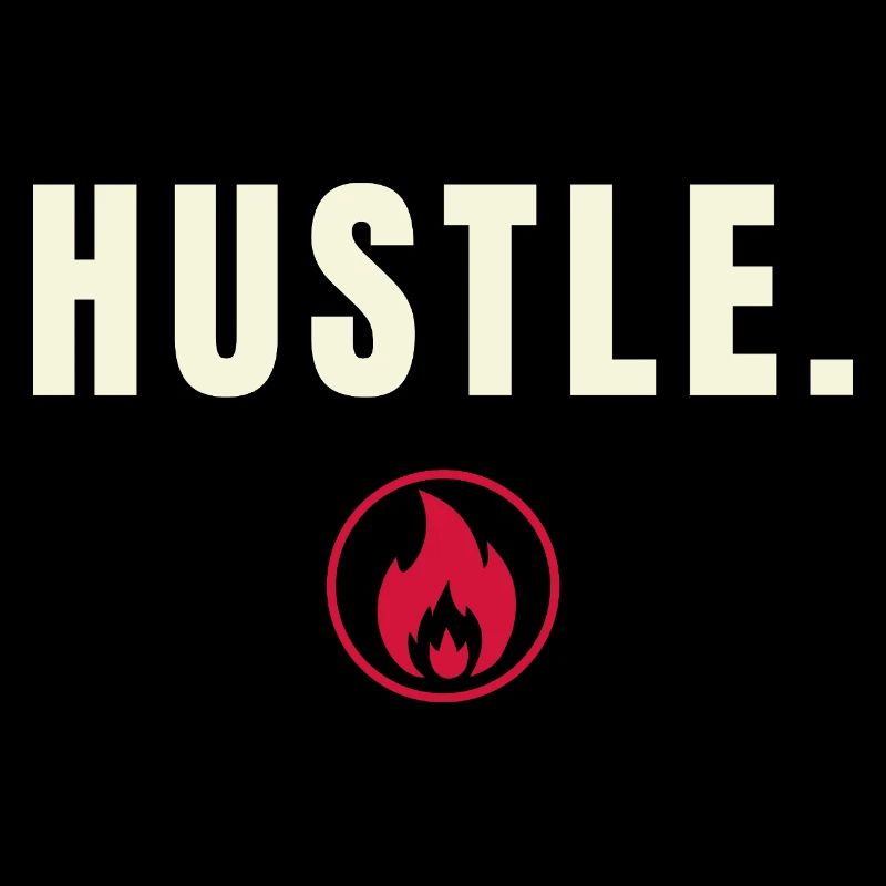 HUSTLE. Success Edition – Minimalist Flame