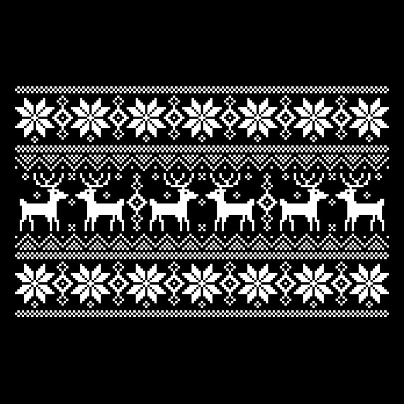 Merry Christmas pattern 1 (dark)