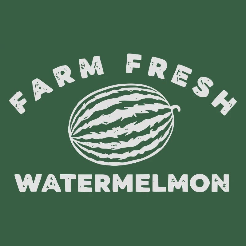 Pastèque fraîche de la ferme