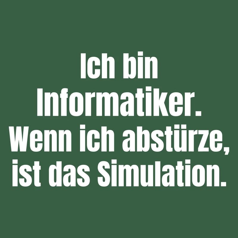 I'm a computer scientist – crash as a simulation