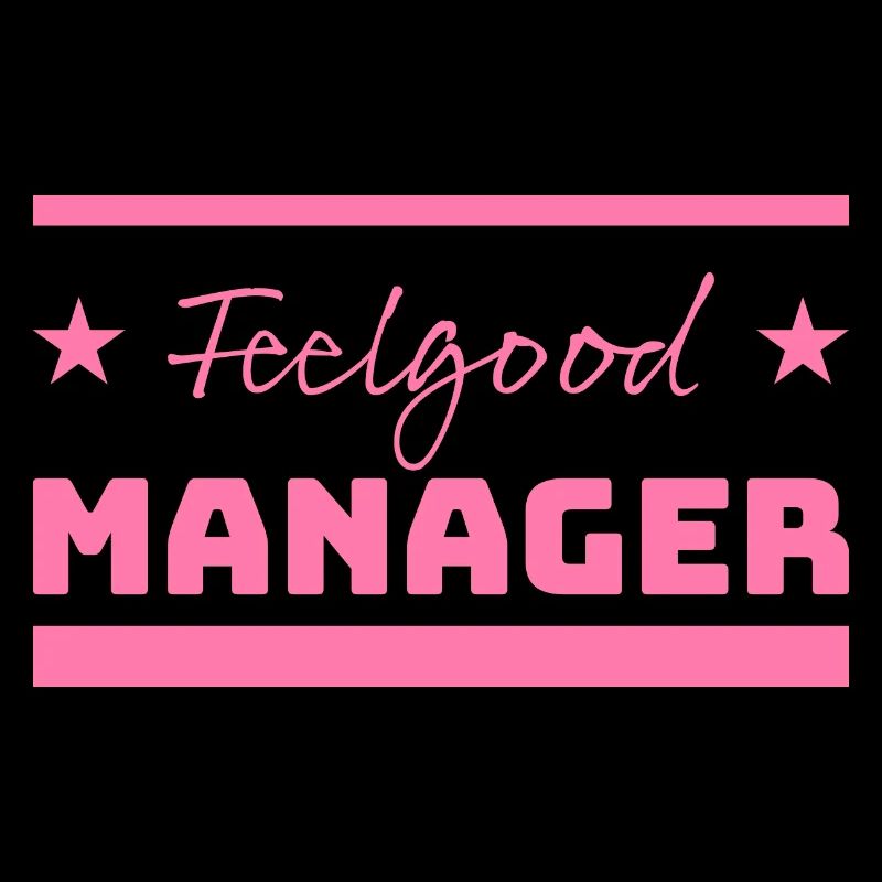 Tshirt Feelgood Manager Étoiles rose