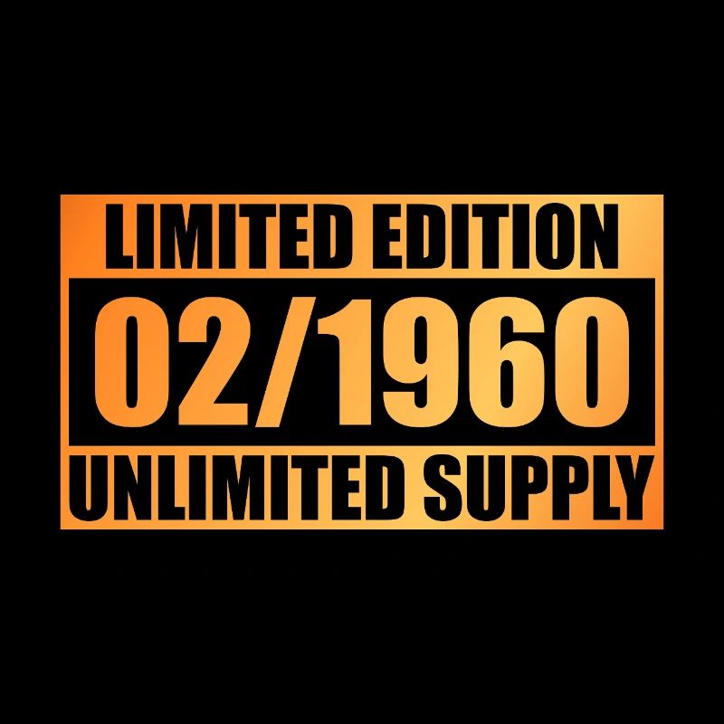 66e anniversaire Édition Limitée - ꝏ Approvisionnement 02/1960