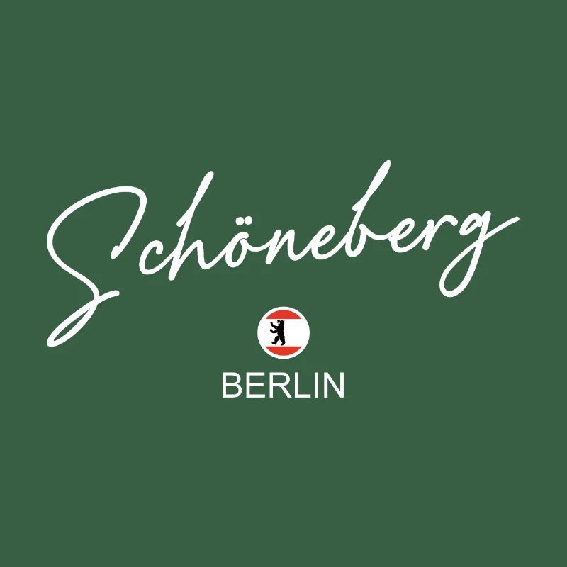 Schöneberg - Drapeau de Berlin - Ours de Berlin - Berlin