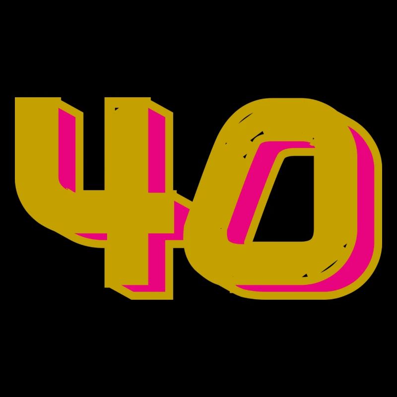 40. 40 ANS. 40e ANNIVERSAIRE. ANNIVERSAIRE 40 ANS.