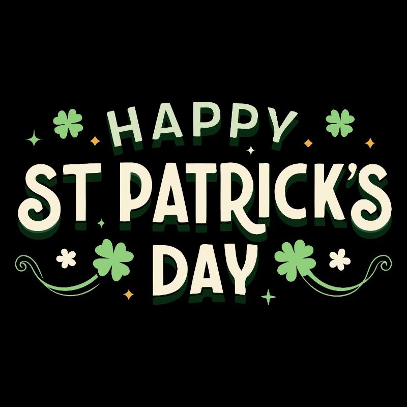 St. Patrick's Day – farbenfroh und festlich