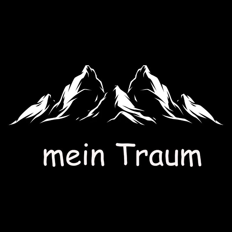 Berg Tshirt meinTraum