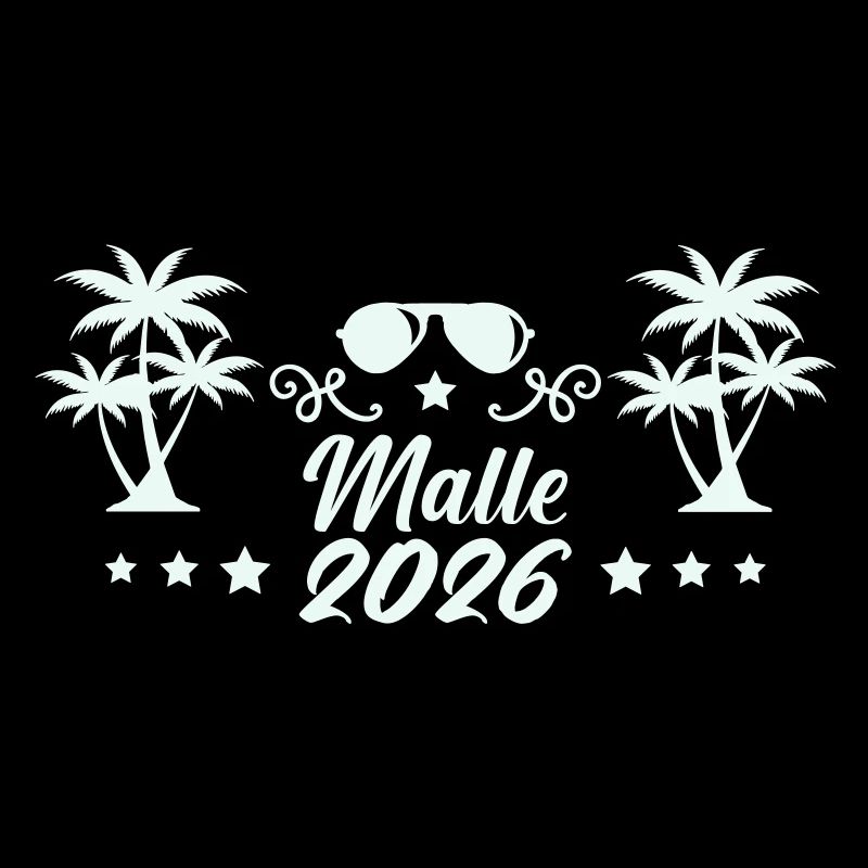 Malle 2026 Palm Tree Sunglasses