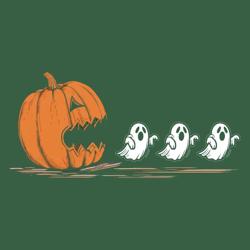 Cracking Pumpkin Ghost Parade
