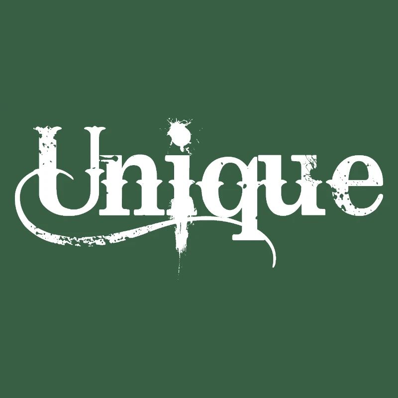 Unique Einzigartig Unikat Selbstwert Einzig Artig