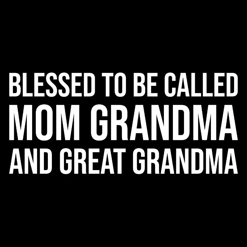 Bénies comme grand-mère et grand-mère