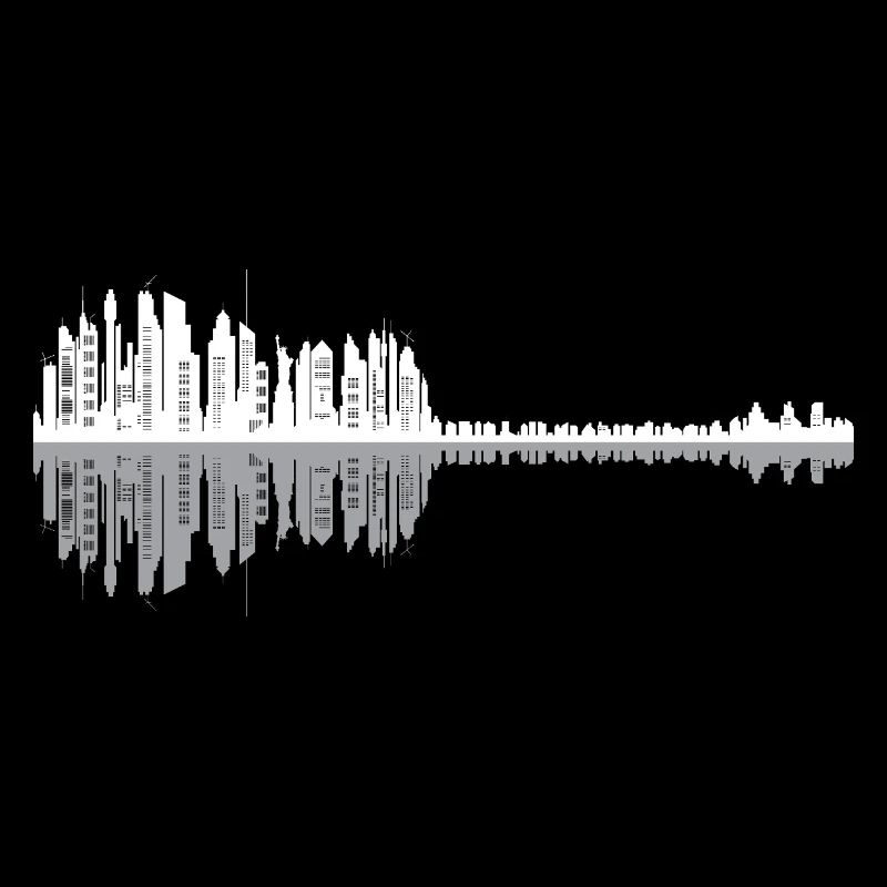 Urban Guitar Skyline