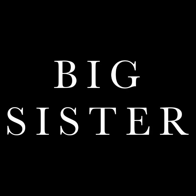 Big Sister Große Schwester weiß