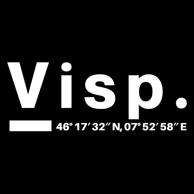 Visp Koordinaten Schweiz Wallis Visper Visperin