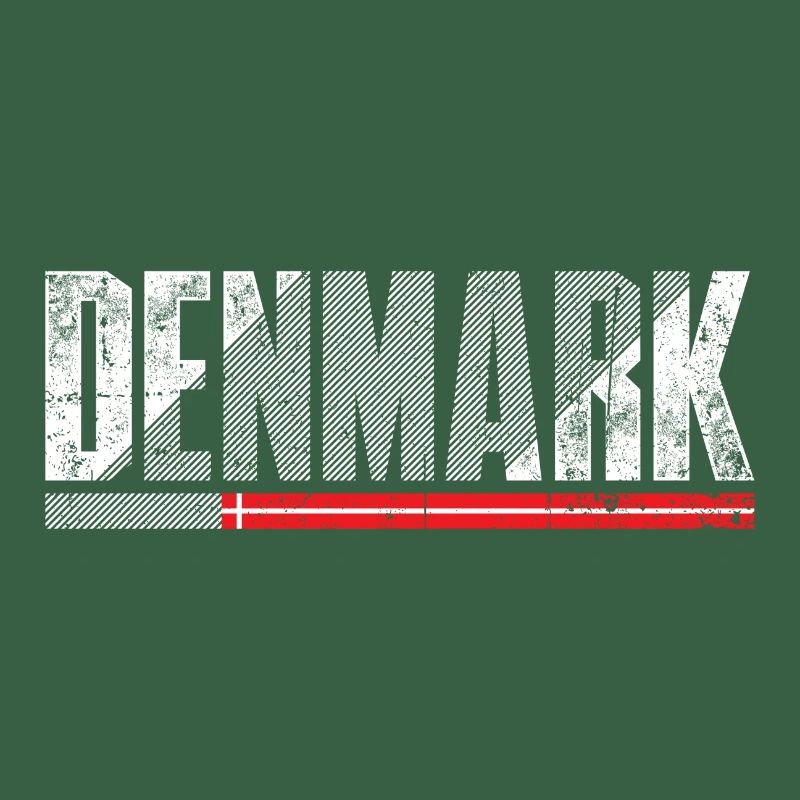 Denmark Distressed Typography