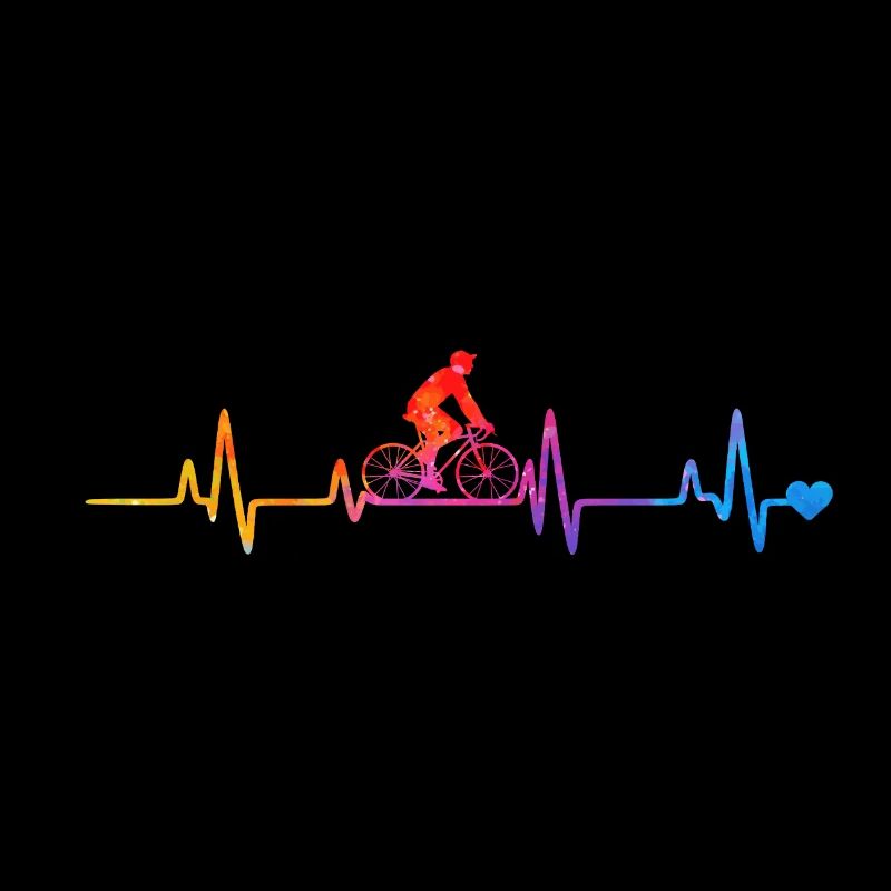 Rainbow cycling with a heartbeat