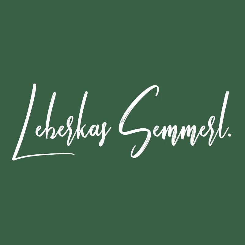Leberkas Semmerl – Design dialectal