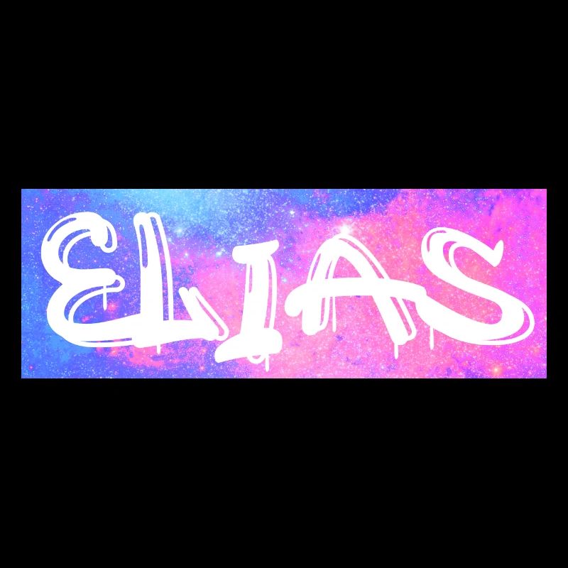 Elias Name Geschenk Geschenkidee Galaxie