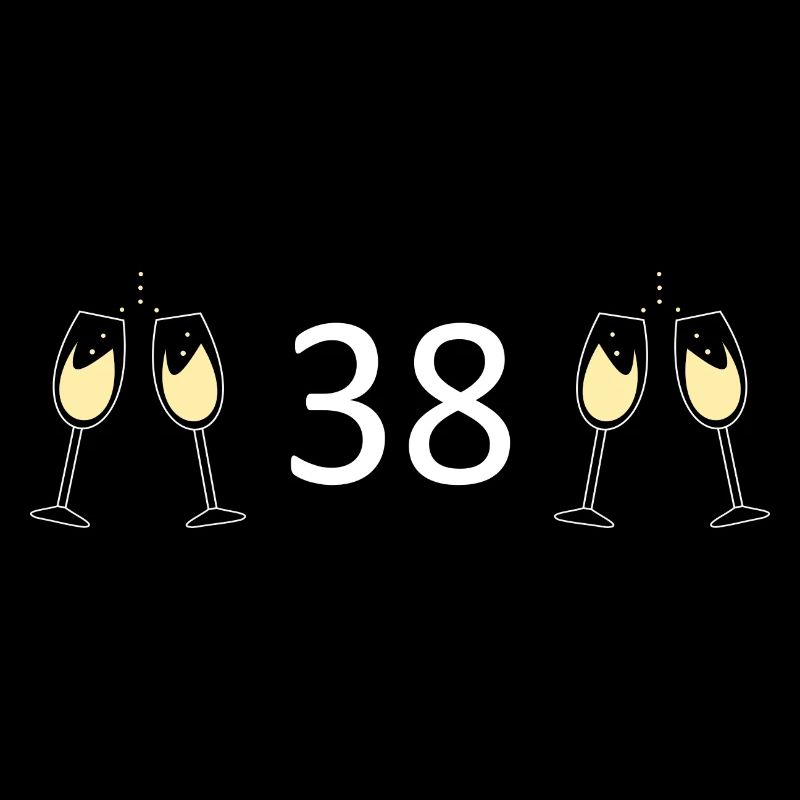 38e anniversaire 38 ans 38 ans numéro 38