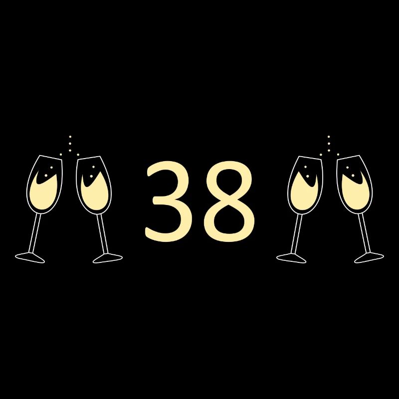 38e anniversaire 38 ans 38 ans numéro 38