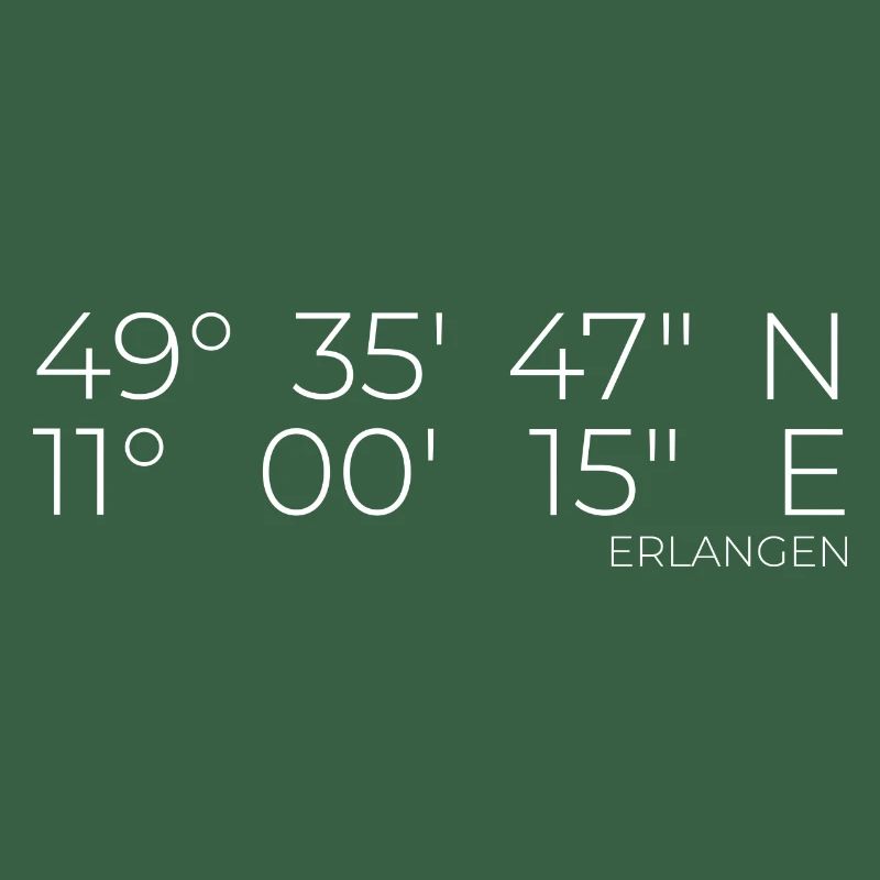 Coordonnées Erlangen