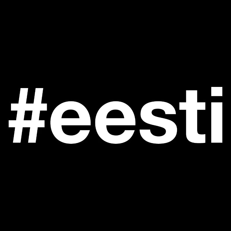 EESTI Estonia Estland Hashtag
