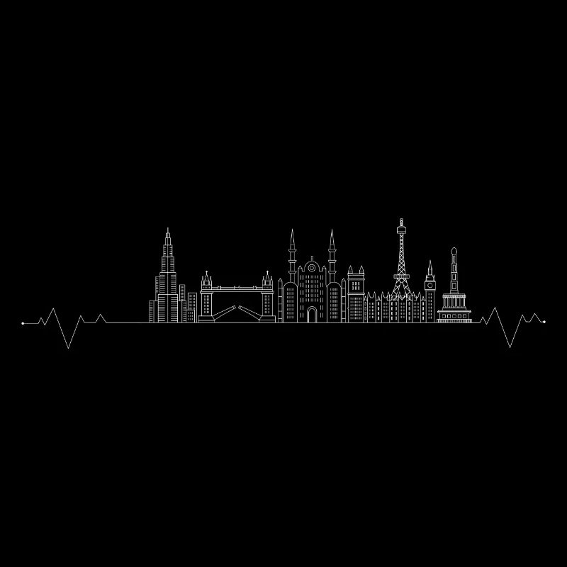 Urban Pulse Skyline
