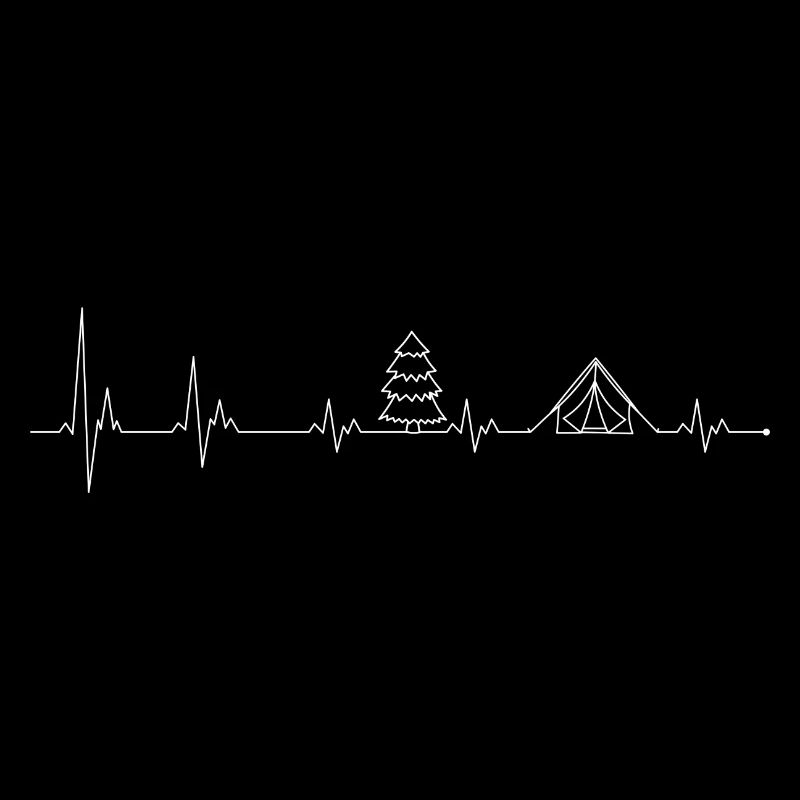 Nordic Christmas Tree Silhouette Design