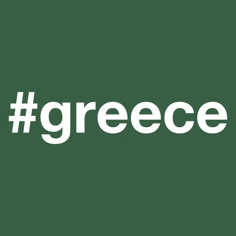 GREECE Hashtag