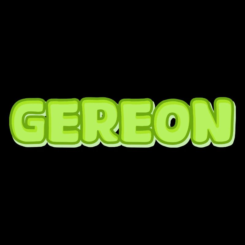 Gereon Neon Bubble Letters
