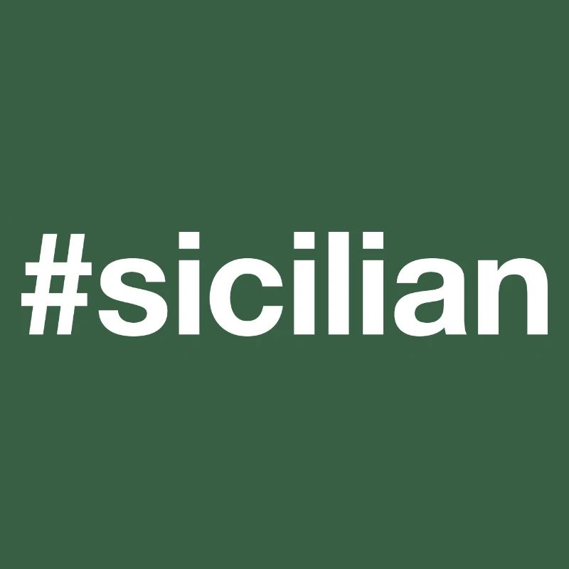 Sicile SICILIENNE Hashtag