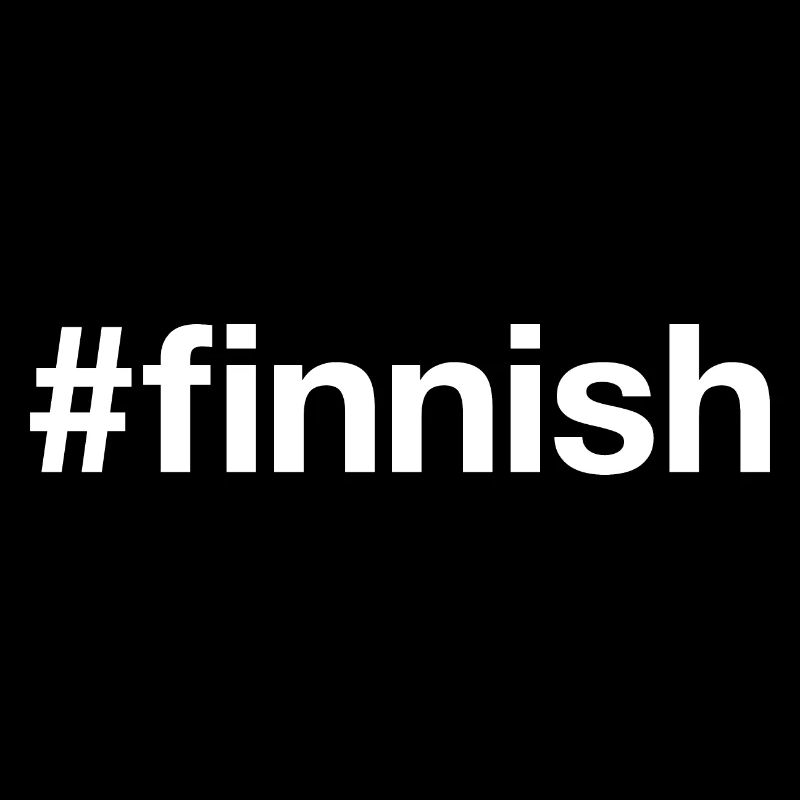 FINNOIS Finlande Hashtag