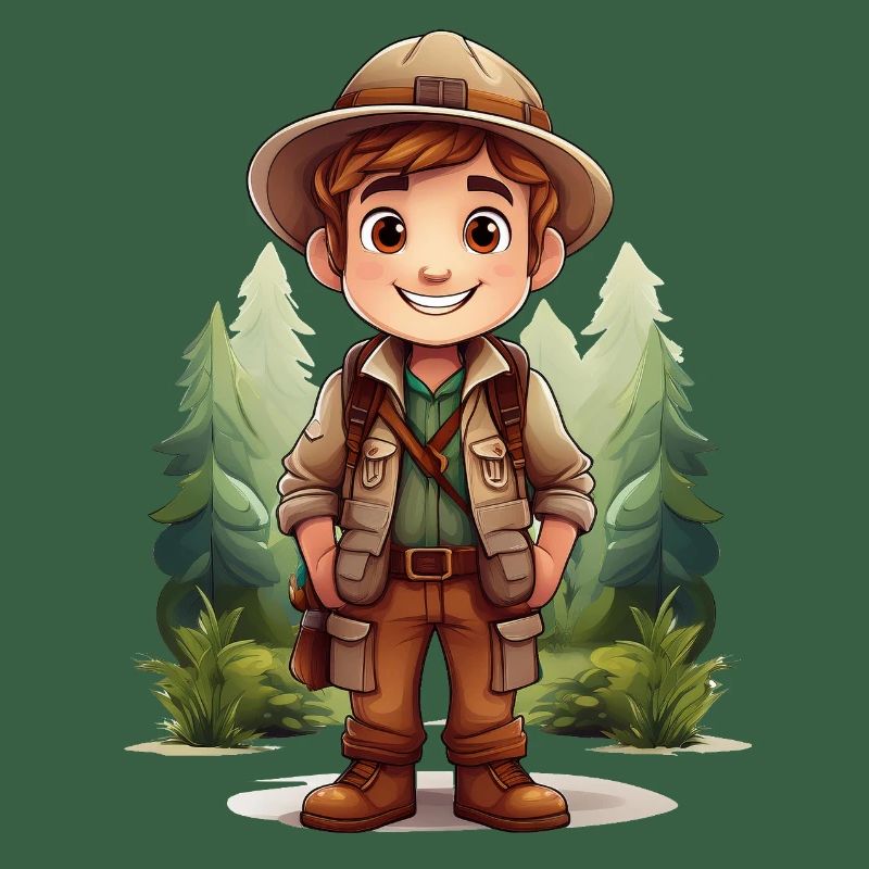 Adventurous explorer