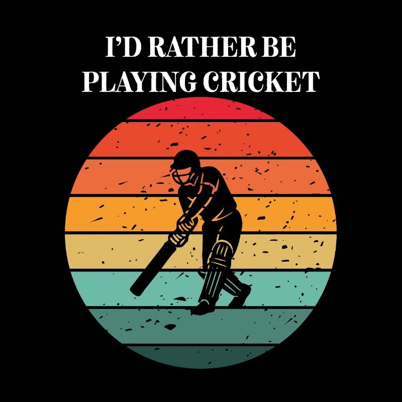 Cricket in der Retro Sun